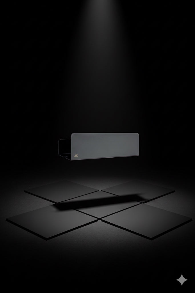 Duschablage-Edelstahl-kleben