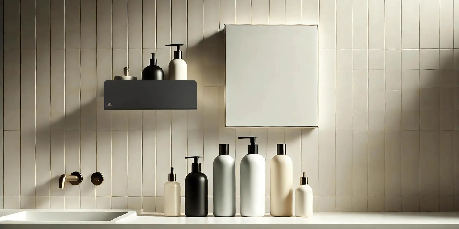 Duschablage ohne bohren klebt an Fliese